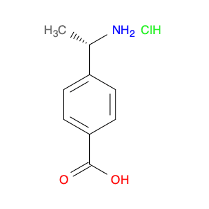(S)-4-(1-AMINO-ETHYL)-BENZOIC ACID HYDROCHLORIDE