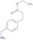 ethyl 3-[4-(aminomethyl)phenyl]propanoate