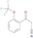 2-(Trifluoromethoxy)benzoylacetonitrile
