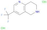 3-TrifluoroMethyl-5,6,7,8-tetrahydro-[1,6]naphthyridine  hydrochloride (1