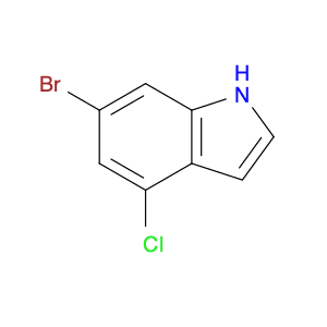 1H-​Indole, 6-​bromo-​4-​chloro-