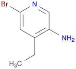 6-Bromo-4-ethylpyridin-3-amine
