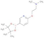 N,N-Dimethyl-2-((5-(4,4,5,5-tetramethyl-1,3,2-dioxaborolan-2-yl)pyridin-2-yl)oxy)ethanamine