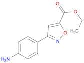 Ethyl 3-(4-aminophenyl)isoxazole-5-carboxylate