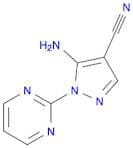 5-Amino-1-(pyrimidin-2-yl)-1H-pyrazole-4-carbonitrile
