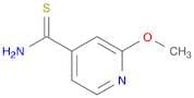 2-Methoxy-4-pyridinecarbothioamide