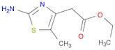 ethyl 2-(2-amino-5-methyl-1,3-thiazol-4-yl)acetate