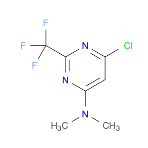 (6-Chloro-2-trifluoromethylpyrimidin-4-yl)dimethyl-amine