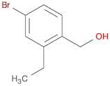(4-Bromo-2-ethylphenyl)methanol