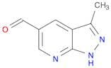3-Methyl-1H-pyrazolo[3,4-b]pyridine-5-carbaldehyde