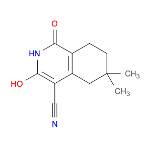 1,3-Dihydroxy-6,6-dimethyl-5,6,7,8-tetrahydroisoquinoline-4-carbonitrile