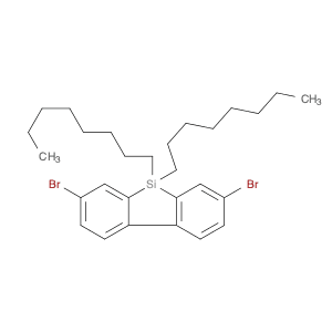 3,7-Dibromo-5,5-dioctyl-5H-dibenzo[b,d]silole