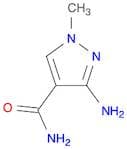 1H-Pyrazole-4-carboxamide,3-amino-1-methyl-(9CI)