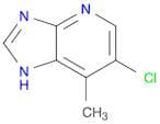 3H-Imidazo[4,5-b]pyridine,  6-chloro-7-methyl-