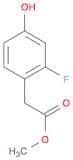 Methyl 2-(2-fluoro-4-hydroxyphenyl)acetate