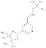 2,2-DiMethyl-N-((5-(4,4,5,5-tetraMethyl-1,3,2-dioxaborolan-2-yl)pyridin-3-yl)Methyl)propan-1-aMine
