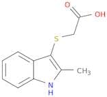 2-[(2-methyl-1H-indol-3-yl)sulfanyl]acetic acid