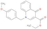 Ethyl 1-(4-methoxybenzyl)-4-oxo-1,4-dihydroquinoline-3-carboxylate
