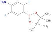 2,5-difluoro-4-(tetramethyl-1,3,2-dioxaborolan-2-yl)aniline
