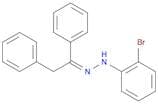 N-(2-Bromophenyl)-N'-(1,2-diphenylethylidene)hydrazine
