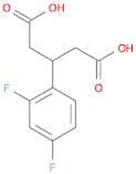 3-(2,4-Difluorophenyl)pentanedioic acid