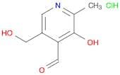 4-​Pyridinecarboxaldehy​de, 3-​hydroxy-​5-​(hydroxymethyl)​-​2-​methyl-​, hydrochloride (1:1)