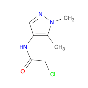 2-Chloro-N-(1,5-dimethyl-1H-pyrazol-4-yl)acetamide