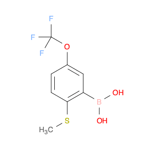 (2-(Methylthio)-5-(trifluoromethoxy)phenyl)boronic acid