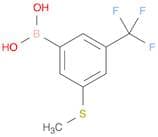 (3-(Methylthio)-5-(trifluoromethyl)phenyl)boronic acid