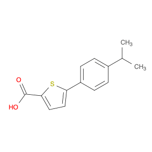 5-(4-Isopropylphenyl)thiophene-2-carboxylic acid