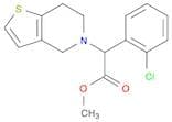 methyl 2-(2-chlorophenyl)-2-{4H,5H,6H,7H-thieno[3,2-c]pyridin-5-yl}acetate