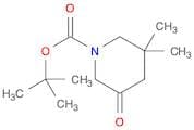 1-​Piperidinecarboxylic acid, 3,​3-​dimethyl-​5-​oxo-​, 1,​1-​dimethylethyl ester