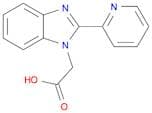 (2-Pyridin-2-yl-benzoimidazol-1-yl)acetic acid