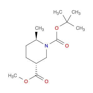Trans-6-Methyl-Piperidine-1,3-Dicarboxylic Acid 1-Tert-Butyl Ester 3-Methyl Ester
