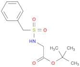 tert-Butyl 2-(phenylmethylsulfonamido)acetate