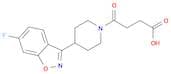 4-[4-(6-Fluoro-1,2-benzisoxazol-3-yl)piperidin-1-yl]-4-oxobutanoic Acid