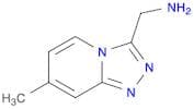 C-(7-METHYL-[1,2,4]TRIAZOLO[4,3-A]PYRIDIN-3-YL)-METHYLAMINE