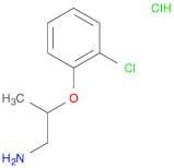 1-[(1-Aminopropan-2-yl)oxy]-2-chlorobenzene, HCl