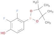 2,3-difluoro-4-(tetramethyl-1,3,2-dioxaborolan-2-yl)phenol