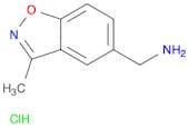 (3-Methylbenzo[d]isoxazol-5-yl)methanamine hydrochloride