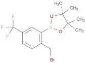 2-Bromomethyl-5-(trifluoromethyl)phenylboronic acid pinacol ester