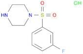 1-[(3-Fluorophenyl)sulfonyl]piperazine, HCl