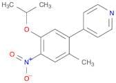 4-(2-methyl-4-nitro-5-propan-2-yloxyphenyl)pyridine