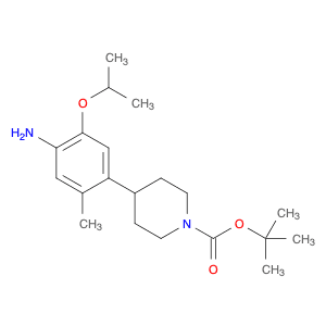 tert-Butyl 4-(4-amino-5-isopropoxy-2-methylphenyl)piperidine-1-carboxylate