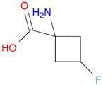 1-Amino-3-fluoro-cyclobutanecarboxylic acid