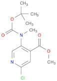 Methyl 5-((Tert-Butoxycarbonyl)(Methyl)Amino)-2-Chloroisonicotinate