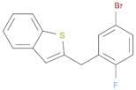 2-[(5-bromo-2-fluorophenyl)methyl]-1-benzothiophene
