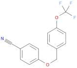 4-((4-(Trifluoromethoxy)benzyl)oxy)benzonitrile