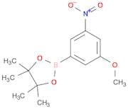 1,3,2-Dioxaborolane, 2-(3-methoxy-5-nitrophenyl)-4,4,5,5-tetramethyl-