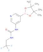 5-(3-(2,2,2-Trifluoroethyl)ureido)pyridine-3-boronic acid pinacol ester